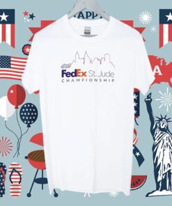 2023 Fedex St Jude Championship Ahead Chapman Skyline Tee Shirt