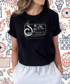 Salem Broom Company Halloween Tee Shirt