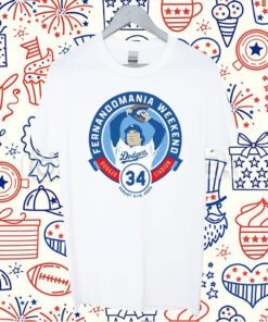 Fernandomania Weekend Dodger Stadium 34 2023 Shirt