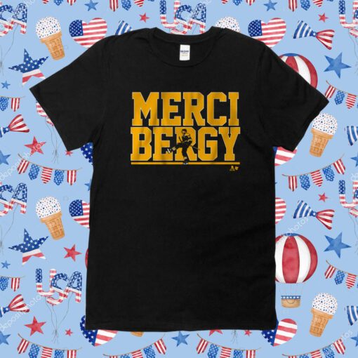 Patrice Bergeron Merci Bergy Shirts