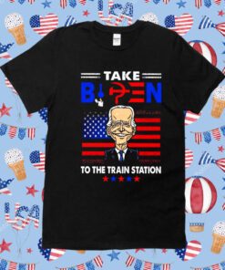 Take Biden to the train station t-shirt