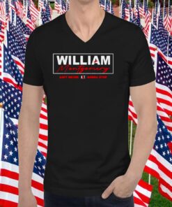 William Montgomery Ain’t Never Gonna Stop Shirts