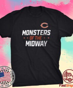 Chicago Bears Monsters Of The Midway Tee Shirt