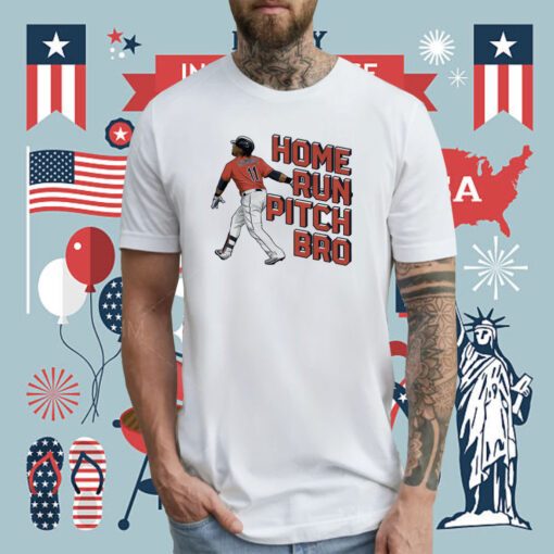 Home Run Pitch Bro Tee Shirt