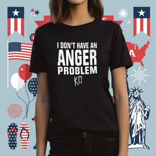 Kevin Owens I Don’t Have An Anger Problem Tee Shirt