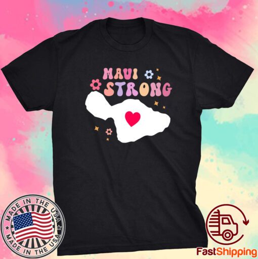 , Support for Hawaii Fire Victims Tee Shirt