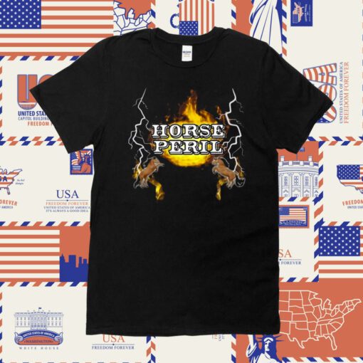 Horse Peril Retro Shirt