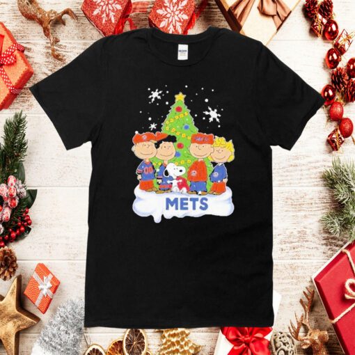 Snoopy The Peanuts New York Mets Christmas Gift Shirt