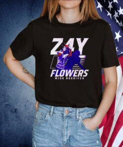 Zay Flowers Baltimore Player Football 2023 Shirt