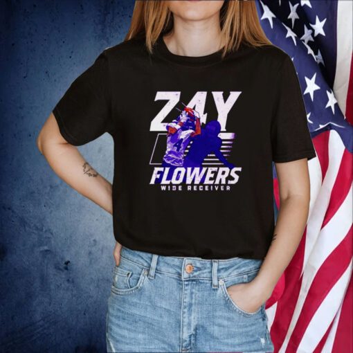 Zay Flowers Baltimore Player Football 2023 Shirt