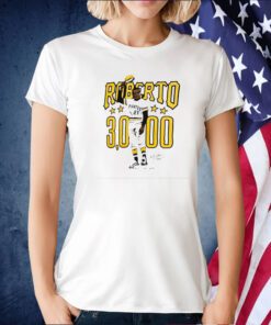 Roberto Clemente 30000 Pittsburgh Pirates Illustration Signature Shirts