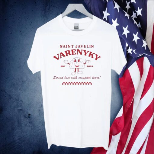 Varenyky Served Best With Occupant Tears Est 2022 Official Shirt