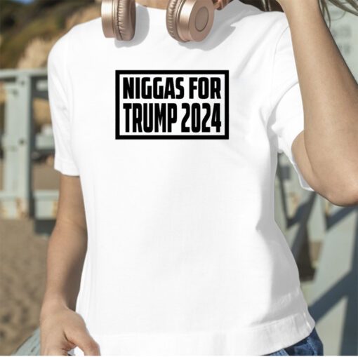 2024 Niggas For Donald Trump T-Shirt