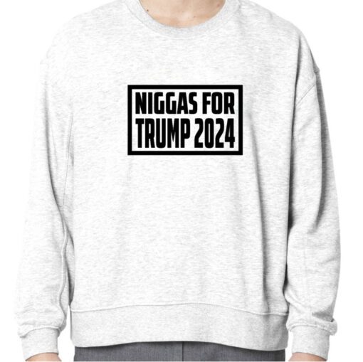 2024 Niggas For Donald Trump T-Shirt