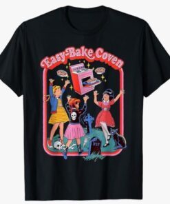 Easy Bake Coven Retro Halloween Funny Spooky Season T-Shirt