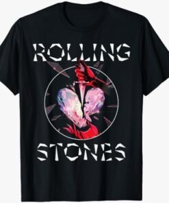 Official The Rolling Stones HD Prism Heart T-Shirt