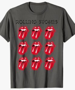 Official The Rolling Stones HD Multi Tongue T-Shirt