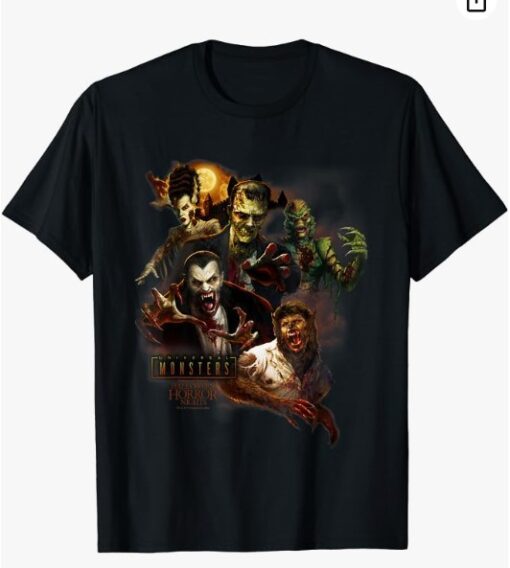 Halloween Horror Nights HHN Universal Monsters T-Shirt