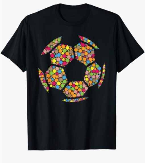 Happy Dot Day International Dot Day 2023 Polka Dot Soccer T-Shirt