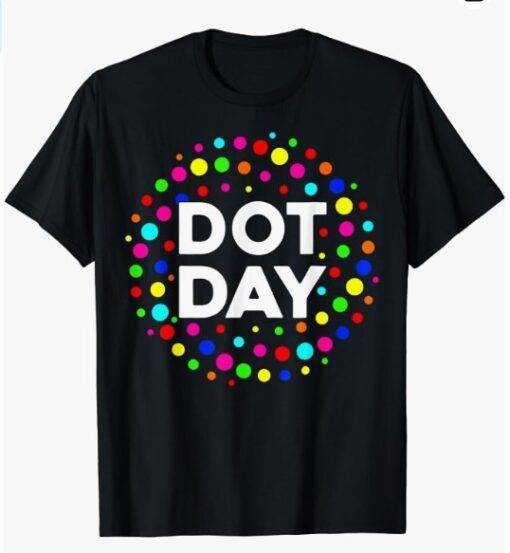 International Dot Day 2023 September 15th Boys Polka Dot T-Shirt