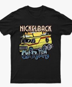 Nickelbacks Shirt, Vintage Get RollinSS Tour 2023 Tshirt, Music Tour Shirt