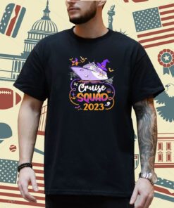 Halloween Cruise Squad 2023 Matching Cruising Crew Vacation T-Shirt