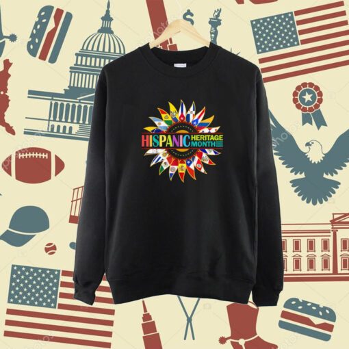 Hispanic Heritage Month Mes De La Hispana T-Shirt