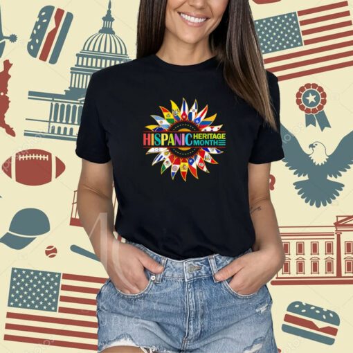 Hispanic Heritage Month Mes De La Hispana T-Shirt