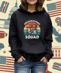 Housekeeping Squad Design | Housekeeper Appreciation Retro T-Shirt