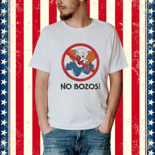 Vintage No Bozos 1983 Clowns T-Shirt