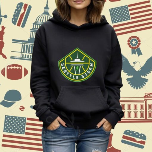 WNBA Seattle Storm Fan Base T-Shirt