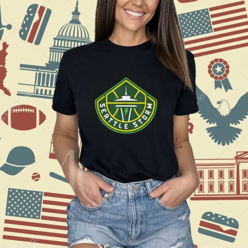 WNBA Seattle Storm Fan Base T-Shirt