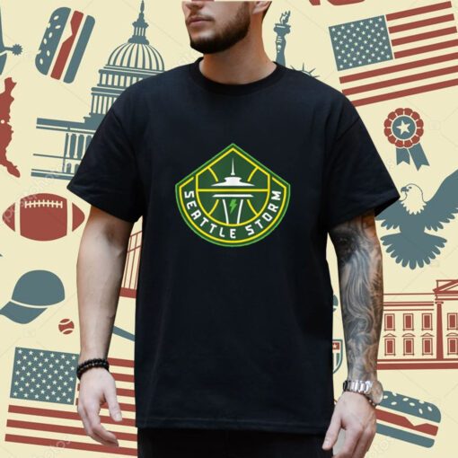 WNBA Seattle Storm Fan Base T-Shirt