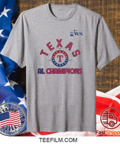 Texas Rangers 2023 American League Champions Power Play Tri Blend Shirts