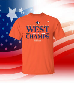 Houston Astros Al West Division Champions 2023 TShirt