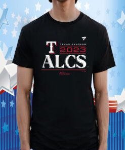 Texas Rangers Fanatics Branded 2023 Alcs Locker Room Official TShirt