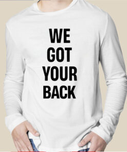Keith Leamer We Got Your Back TShirt