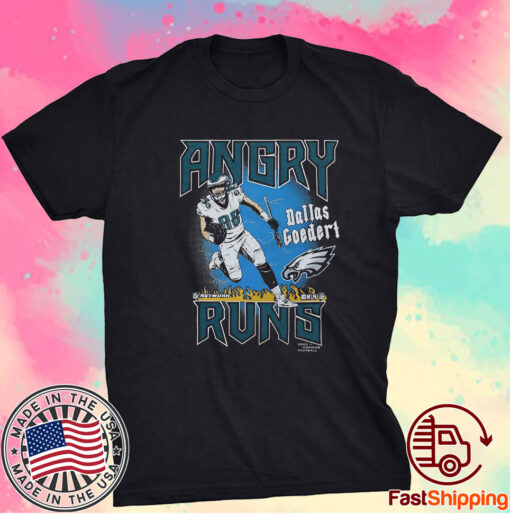 Kyle Brandt Angry Runs Eagles Dallas Goedert TShirt