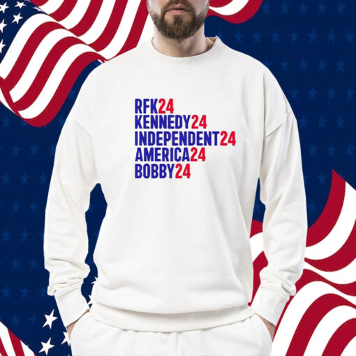 Rfk Kennedy Independent America Bobby 24 TShirts