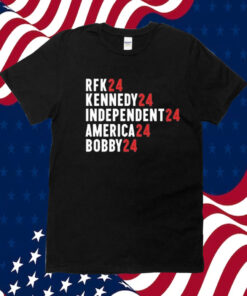 Official Rfk 24 Kennedy 24 Independent 24 America 24 Bobby 24 TShirt
