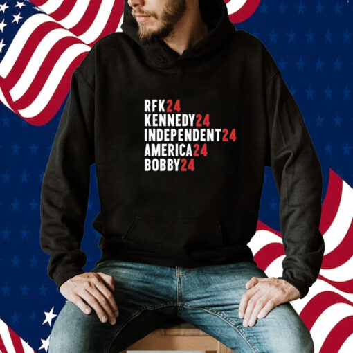 Official Rfk 24 Kennedy 24 Independent 24 America 24 Bobby 24 TShirt