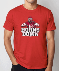 Horns Down For Oklahoma College Fans Shirt