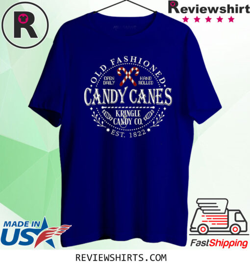 Christmas Kringle Candy Co. Candy Cane 2024 T-Shirt