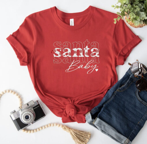 Santa Baby Christmas Tee Shirt