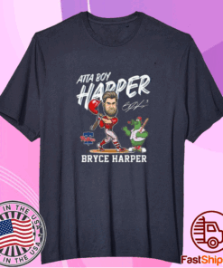 Bryce Harper Philadelphia Phillies Mascot Atta Boy Harper Shirt