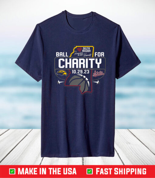 Southern Mississippi v Mississippi State Ball For Charity T Shirt