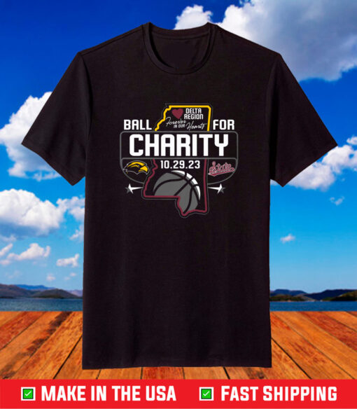 Southern Mississippi v Mississippi State Ball For Charity T Shirt