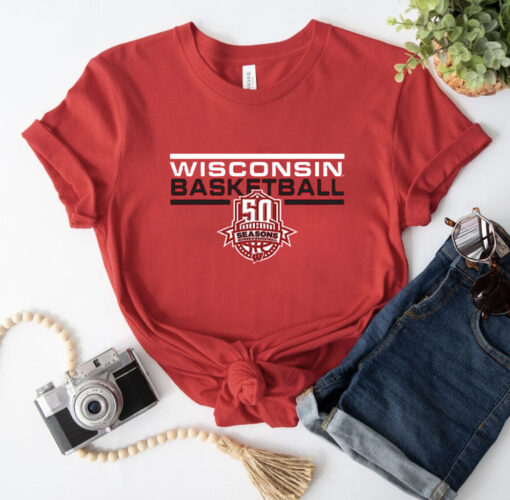 Wisconsin Badgers Women’s Basketball 50 Seasons 2023 TShirt