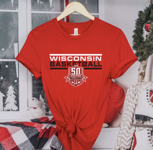 Wisconsin Badgers Women’s Basketball 50 Seasons 2023 TShirt