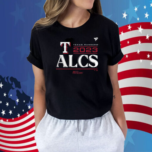 Texas Rangers Alcs Post Season Tee Shirt